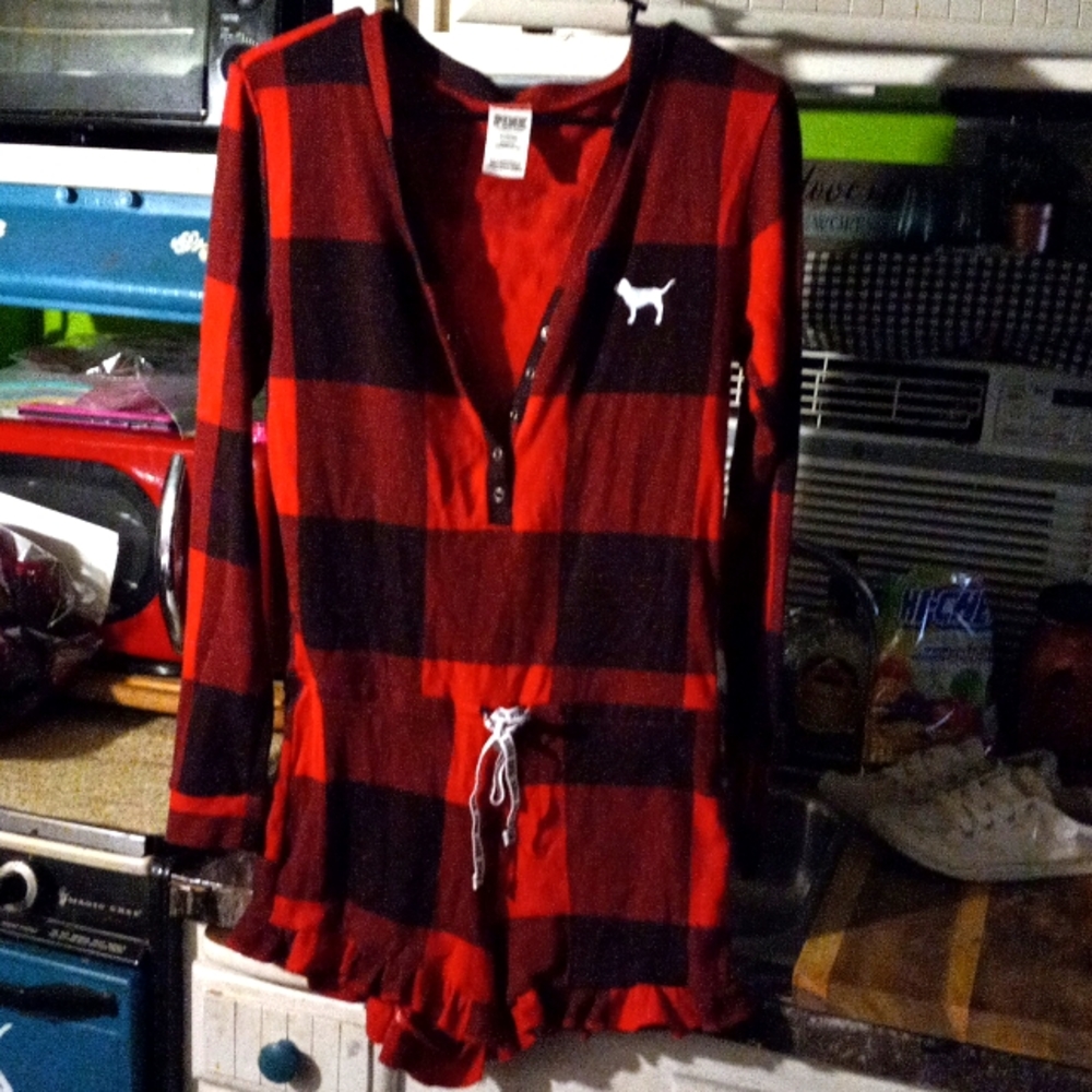 VS Pink Sleep Romper